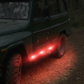 

Red Amber RV Travler Lights 2 LED Side Marker Lamp Waterproof 12V - 24V DC CAR New