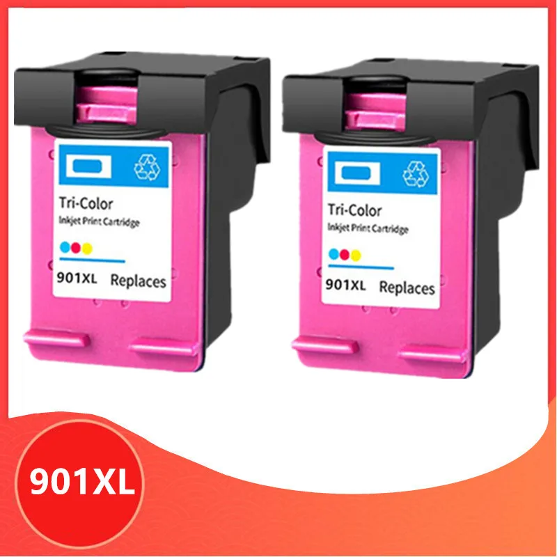 Цветной картридж 901XL совместимый с hp 901 xl для hp901 чернильный принтера Officejet 4500 J4500