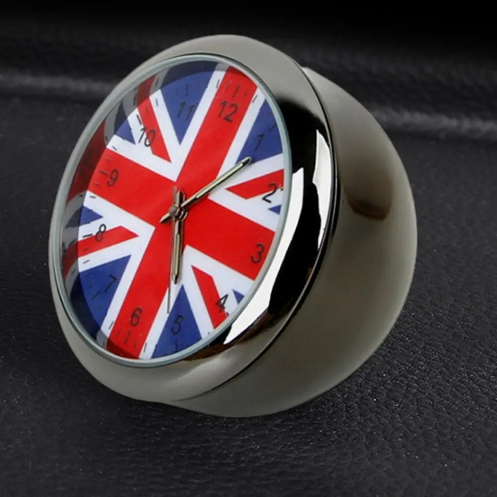 

Meter Flag Car Clock Car Interior Union Jack Air Outlet Clock Decoration for Mini Cooper JCW Countryman for Honda Civic