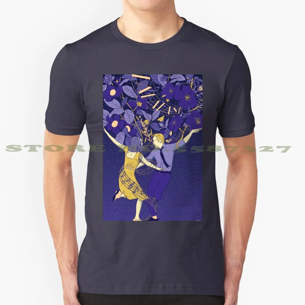 La La Land Cool Design Trendy T-Shirt Tee La La Land Movie E Stone Ryan Gosling Film La La Land Tresno Marang Sliramu Kelankunci