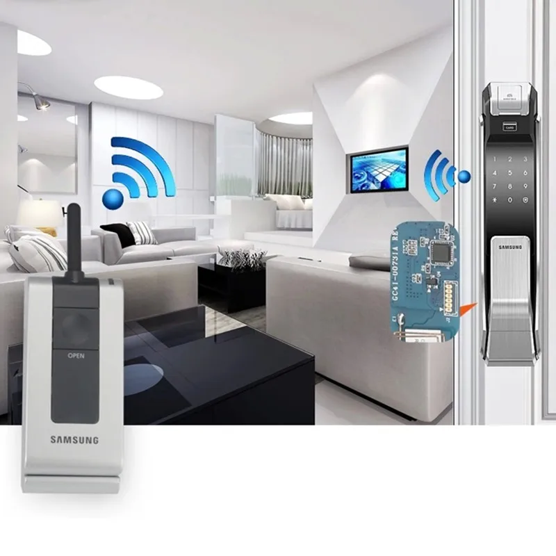 SAMSUNG EZON подлинный цифровой дверной замок пульт дистанционного управления SHS-AST200/SHS-DARCX01