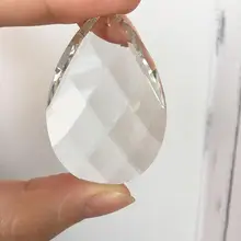 3 шт./лот 50 мм прозрачный хрустальный шар Призма Стеклянная Люстра хрустальные детали подвесной светильник шар Suncatcher домашний декор