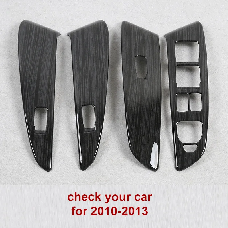 4 шт. для hyundai IX35 2010-2013- дверной подъемник стеклянная панель переключатель украшения для украшения интерьера