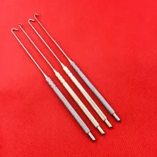 Крючок для яичников, стерилизационный инструмент для маленьких животных, фаллопиановая трубка, втягивающее устройство для кошек, собак, домашних животных, ветеринарный прерывание беременности