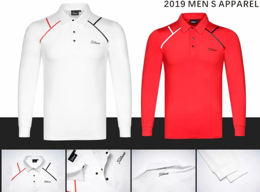 

New golf clothing men's fashion long sleeve