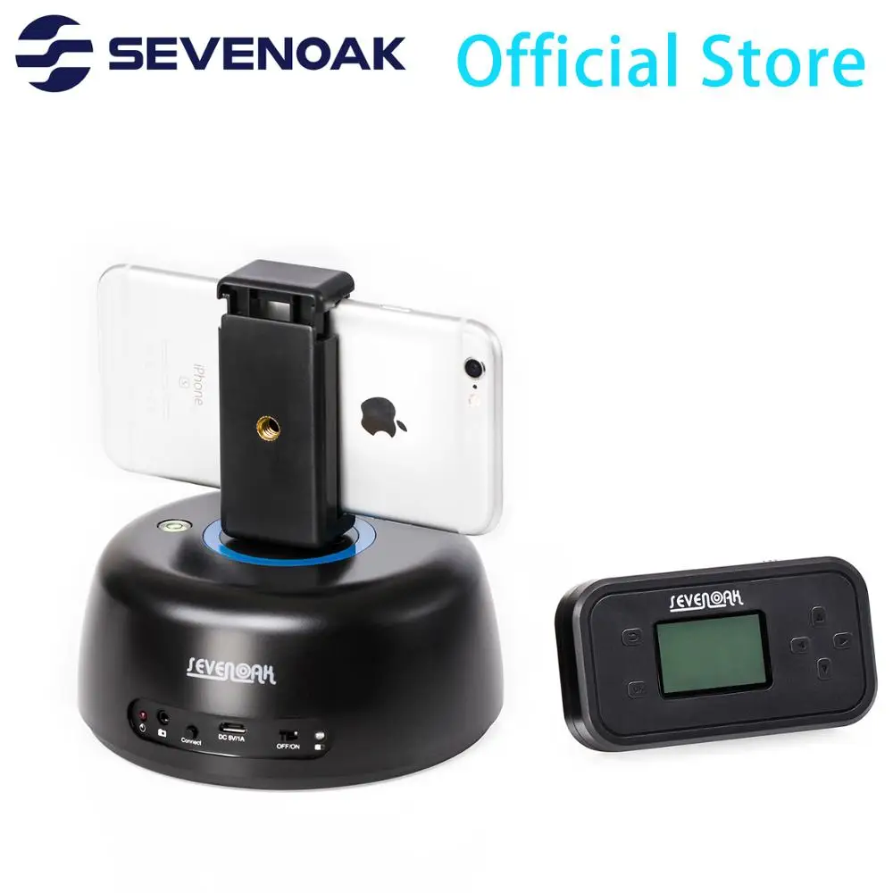  Sevenoak Camera Wireless Panoramic Time Lapse Video Tripod Head & Remote Control for iOS Smartphone