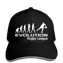 Эволюция регби Лига Спорт Мужская Бейсболка подарок snapback шляпа пиковая