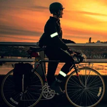 Новая отражательная полоса на руку ремень безопасный для спорта на открытом воздухе ночной бег Велоспорт BF88