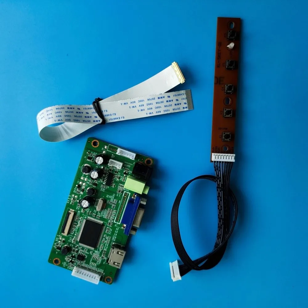 Комплект экран EDP ЖК дисплей DIY HDMI для LTN156HL06 C01 VGA плата контроллера 30Pin Дисплей