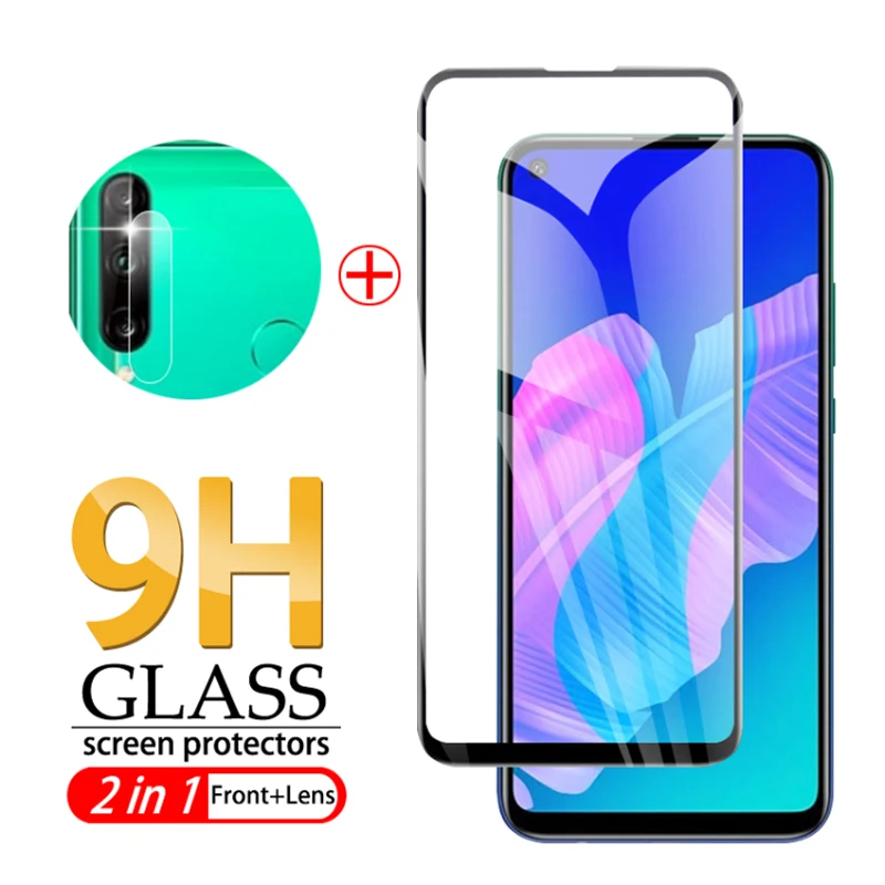 Защитное стекло для объектива 2 в 1 Huawei P40 lite E защитная пленка из закаленного