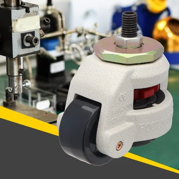 

Adjusted Caster Castor Wheel Heavy Duty Machine Leveling Adjustable Casters Wheel Nylon Wheel Industrial Caster GD-40S/60S/80S