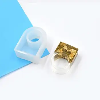 

DoreenBeads Hot Silicone Resin Mold For Jewelry Making Cat's Ears Finger Ring White DIY Charms 31mm x 26mm 25mm Dia., 1 Packet