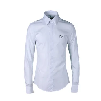 

Summer Scorpion Letter Embroidery Men's Shirt Classic Shirt Male Man Shirt