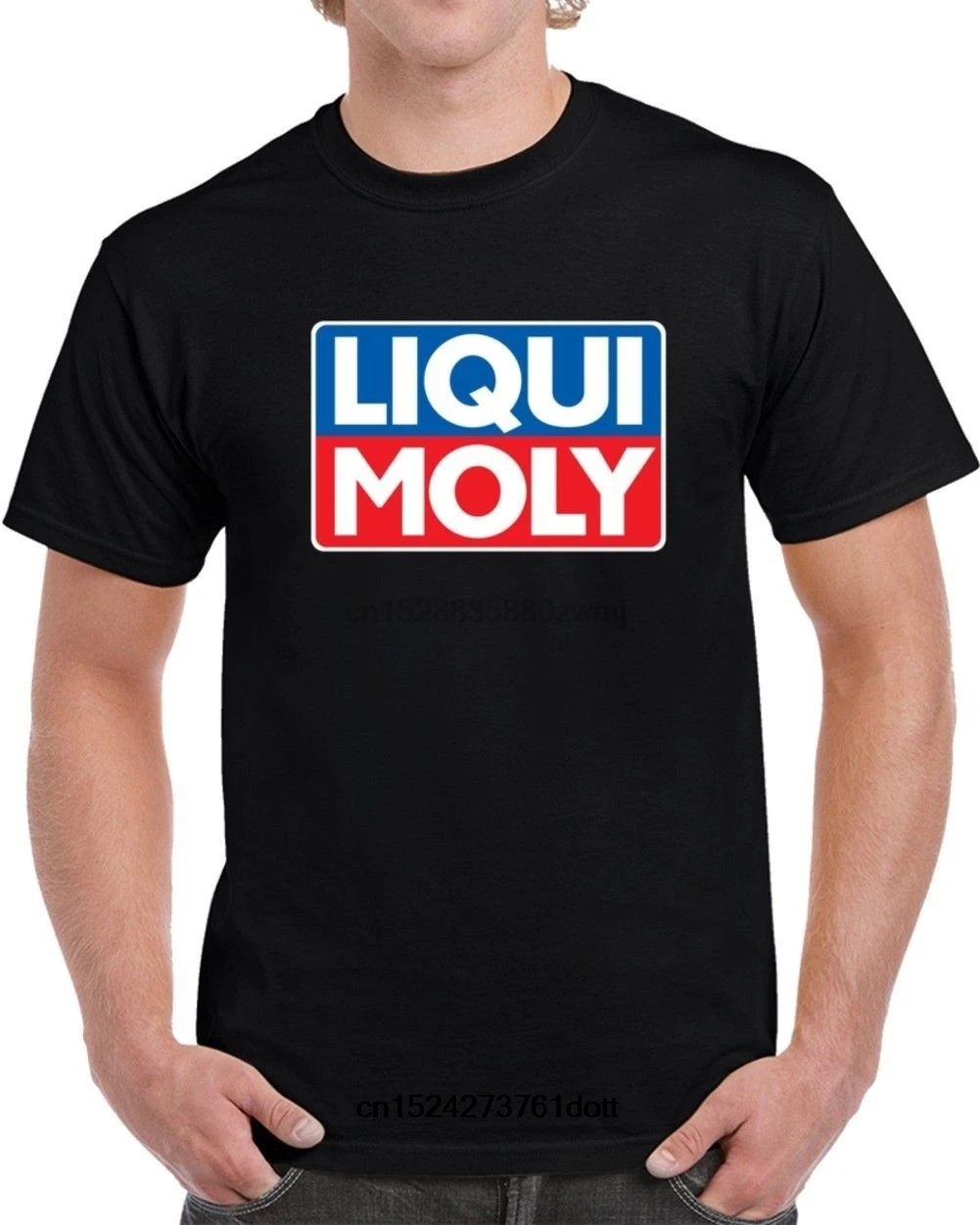 Liqui Moly смазочные масла логотип печать мужская футболка Топы отличные хлопковые