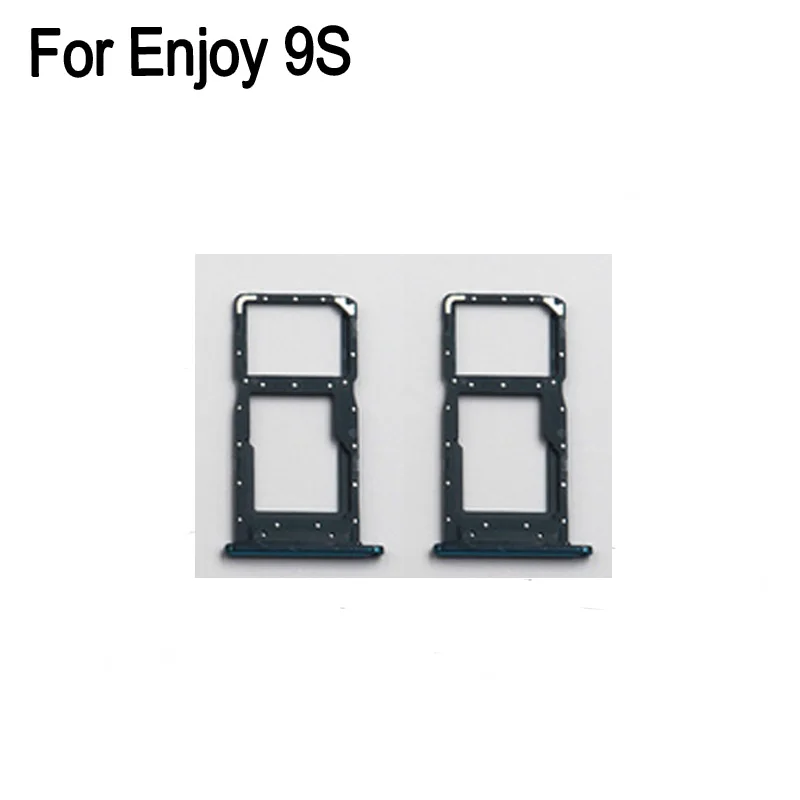 100% Золотой лоток для SIM-карты Huawei Enjoy 9S SD-карты держатель ящик детали enjoy9S |