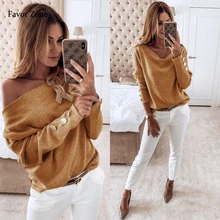 Slash Neck Sweatshirt Women Sexy Solid Autumn Winter Sweatshirts Long Sleeve Button Female Party Pullover Tops Casual Streetwear Slash Neck Sweatshirt Women Sexy Solid Autumn Winter Sweatshirts Long Sleeve Button Female Party Pullover Tops Casual Streetwear