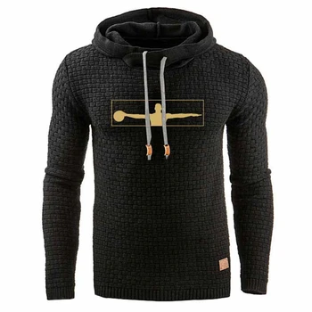 

Men‘s Long Sleeve Spring Autumn Male Hoodies Casual Sweatshirt Top Blouse Tracksuits Jacquard Hoodies Hip Hop Streetwear