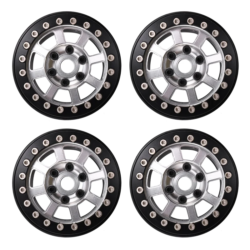 

4PCS Alloy Rim Model Car for RGT136100 FTX5586 ECX01011 ECX01013T2 ECX01013T1 ECX01015T2