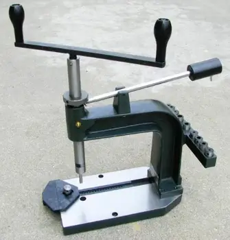 Best Free Shipping Desktop Hand Tapping Machine, Cast Iron, Tap And Dies New Precision Manual Tapper Set Screw Tool
