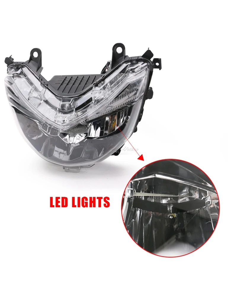 NMAX 125 155 HID LEDヘッドライト