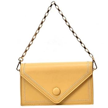 

Foreign Gas Chain Handbag Casual Shoulder Bag Fashion Wild Messenger Small Square Bag