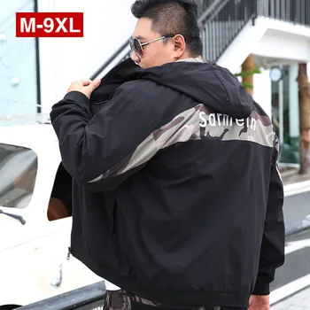 

Men Tooling Coat Autumn Handsome Leisure Jacket Male Super Brand Loose Big Size Trend Plus Fat Plus