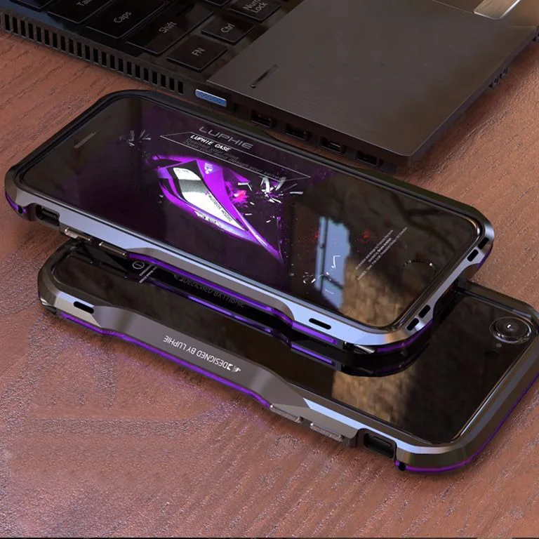 Бампер противоударный Для iphone XR X XS Max 7 8 Plus 11 Pro MAX металлическая рамка шаблон чехол для телефона iphone 11 чехол