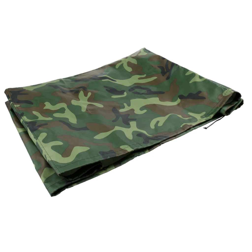 2pc Camouflage Boat Yacht Outboard Motor Protector Cover for 2-15 HP Engines