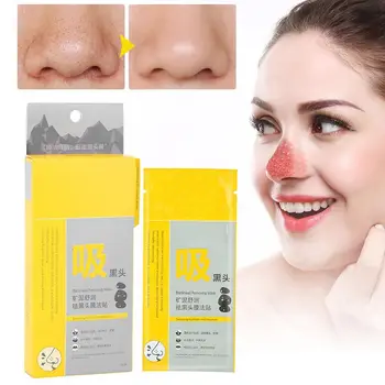 

10pcs Laser Hair Removal Machine Bamboo Charcoal Blackhead Removal Nose Mask Shrink Pore Cleaning Peel-Off Mask Led Facial Mask