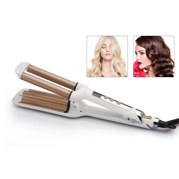 

Professional Hair Curlers Electric Curling Iron Ceramic Triple Barrel Hair Styler Styling Tools Curly Hair Artifact