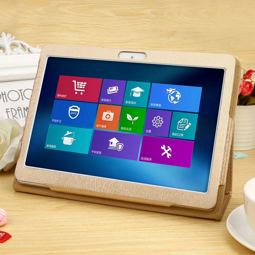 CARPRIE универсальный кожаный чехол-книжка с подставкой для 10 ''10,1 дюймов Android Tablet PC защитный PU флип смарт-чехол#908