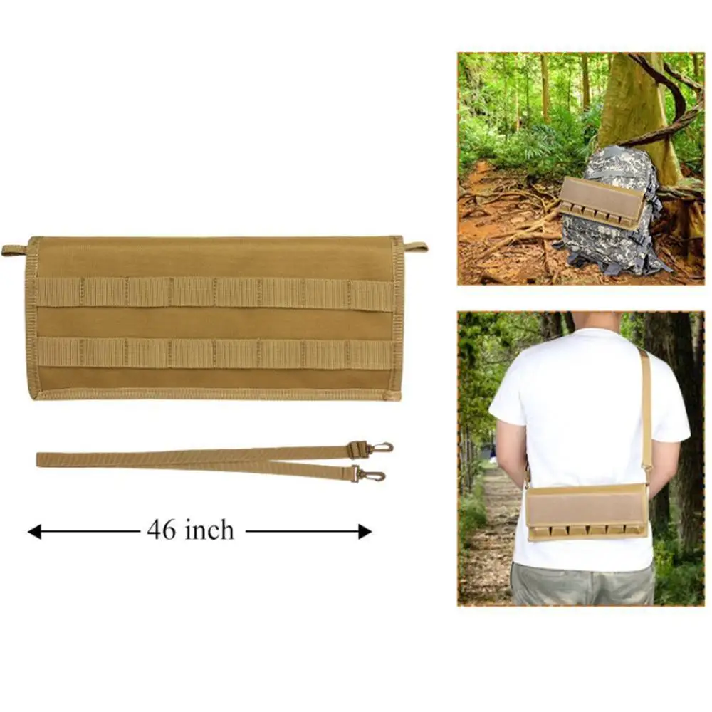 

Outdoor Storage Bag Single and Double Stack Pistol Ammunition Magazine Pouch Molle Shoulder Diagonal Package