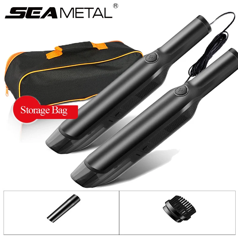 Автомобильный пылесос двойного назначения 12 В для влажной и сухой уборки 120 Вт 4000