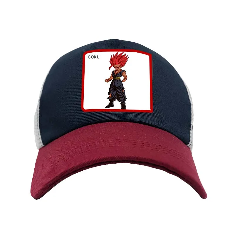 color8 Алиэкспресс Лидер продаж dragon ball wukong wu rice, дизайнерская бейсболка с принтом, регулируемая бейсболка - Цвет: color8