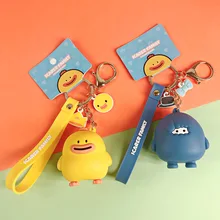 Новые продукты подлинный авторизованный эпоксидный Ike семья милые Мультяшные брелоки для пар сумочка кулон аксессуары оптом