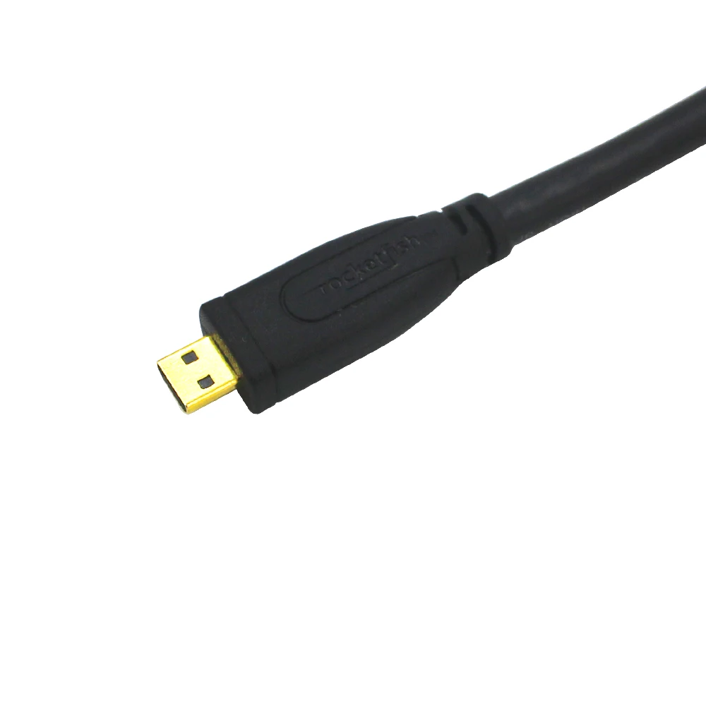 4K Micro HDMI кабель для Raspberry PI 4 камера планшеты 6 футов 1,8 м HDMI штекер D Мужской 4 к X 2 к/60 Гц HDCP 2,2