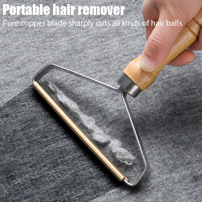 Portable Lint Remover Pet Hair Brush Roller Sofa Clothes Fuzz Fabric Shaver 