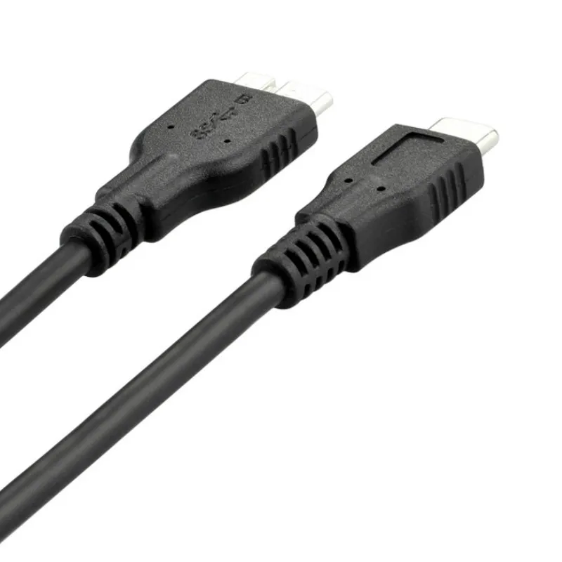 Кабель USB 3,1 типа C для Micro B, USB-C для Micro B кабель синхронизации данных совместим с Toshiba Canvio, WD внешний жесткий диск