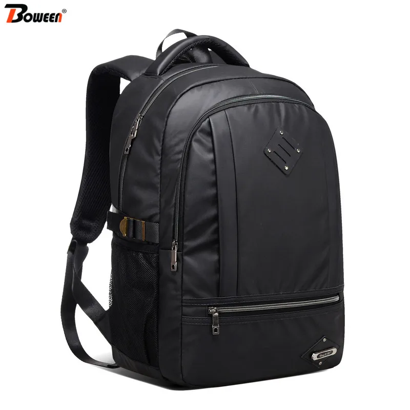 

2020 Spring New Men's Backpack Laptop Casual Oxford Black Large Capacity College High Student Backpack School Bags Teen Bagpack