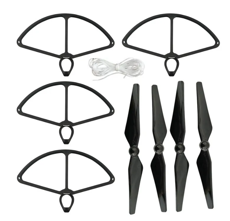 

BLL Accessories DJI Phantom 4 Black And White with Pattern Propeller Genie 4 Accessories Self-Tight Blade And Protective Case