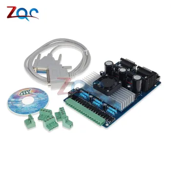 

TB6560 CNC 3 AXIS DC Stepper Motor Driver Controller Board with Fan DC 12-36V 3.5A for Unipolar Bipolar DC Stepper Motor Module