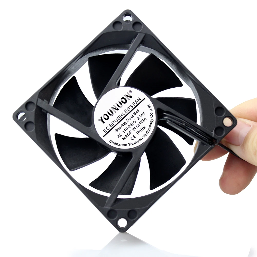 De Refrigeração Bola 80x80x25mm CE Brushless Fã