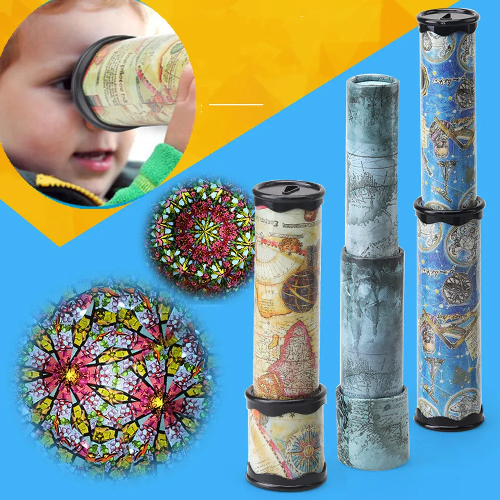 

Interactive Classic Rotatable Kaleidoscope Magic Educational Imaginative Cartoon Toy for Kids