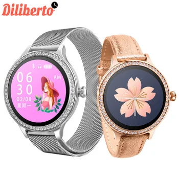 

Diliberto M8 Women Smart Watch IP68 Waterproof Lady Smart Band Heart Rate Monitor Fitness Tracker Bracelet Smartwatch