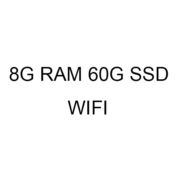 Мини ПК Intel Celeron 6 lan Minipc Linux Win 10 компьютер Тонкий клиент LAN USB Compute офис Pfsense карманный микро безвентиляторный маршрутизатор - Цвет: 8G RAM 60G SSD