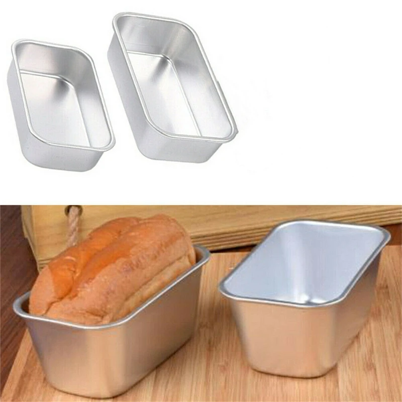 

Bakeware Loaf Pan Aluminum Snow Toast Box Cheese Box Baking Roast Brownie Rectangular Cake Small Toast Bread Mold Cake Mold