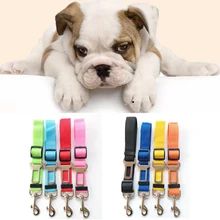 Ремень безопасности, поводок, зажим для питомца, собаки, автомобильный ремень безопасности, сохраняет вашу собаку в безопасности, когда водит высокое качество, универсальный нейлоновый ремень безопасности для собак
