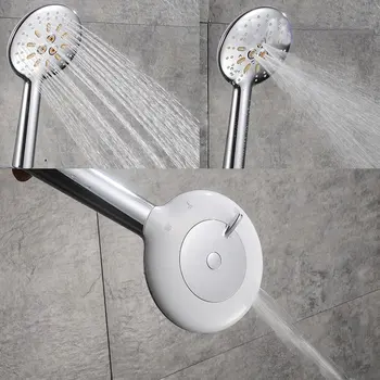 

Multifunctional shower ABS flower sprinkler with spray gun hand-held shower toilet washer