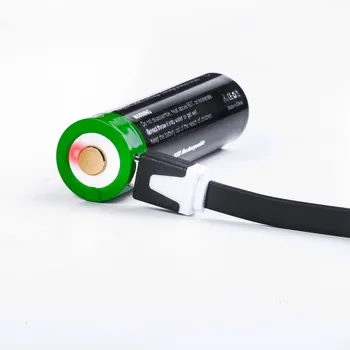 

NEXTORCH 3400mAh 18650 USB Rechargeable Li-ion Battery with USB Cable