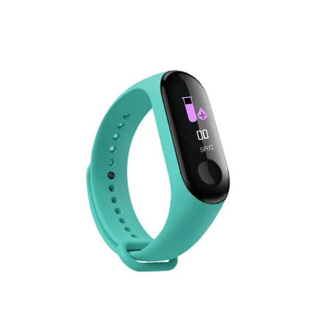 Fitness Wristwatch M3 Color Screen Smart Sport Bracelet Activity Running Tracker Heart Rate For Children Men Women Watch Hours 